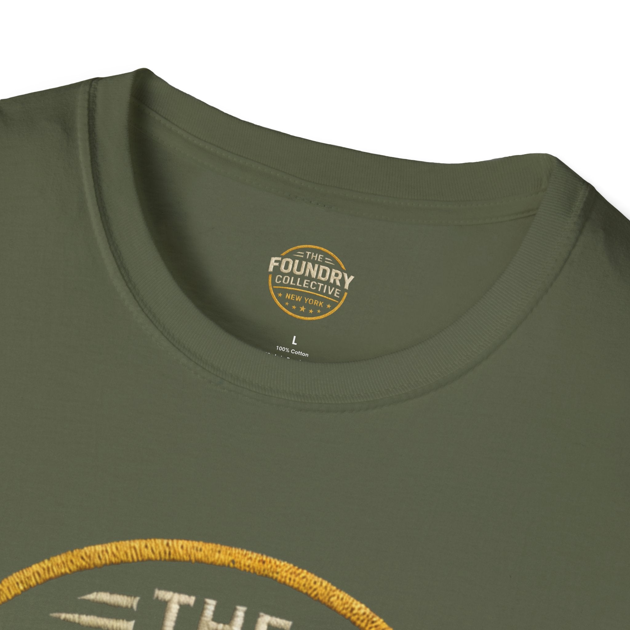 The Foundry Collective New York T-Shirt — Vintage Badge Logo Tee - Creations by Chris and Carlos