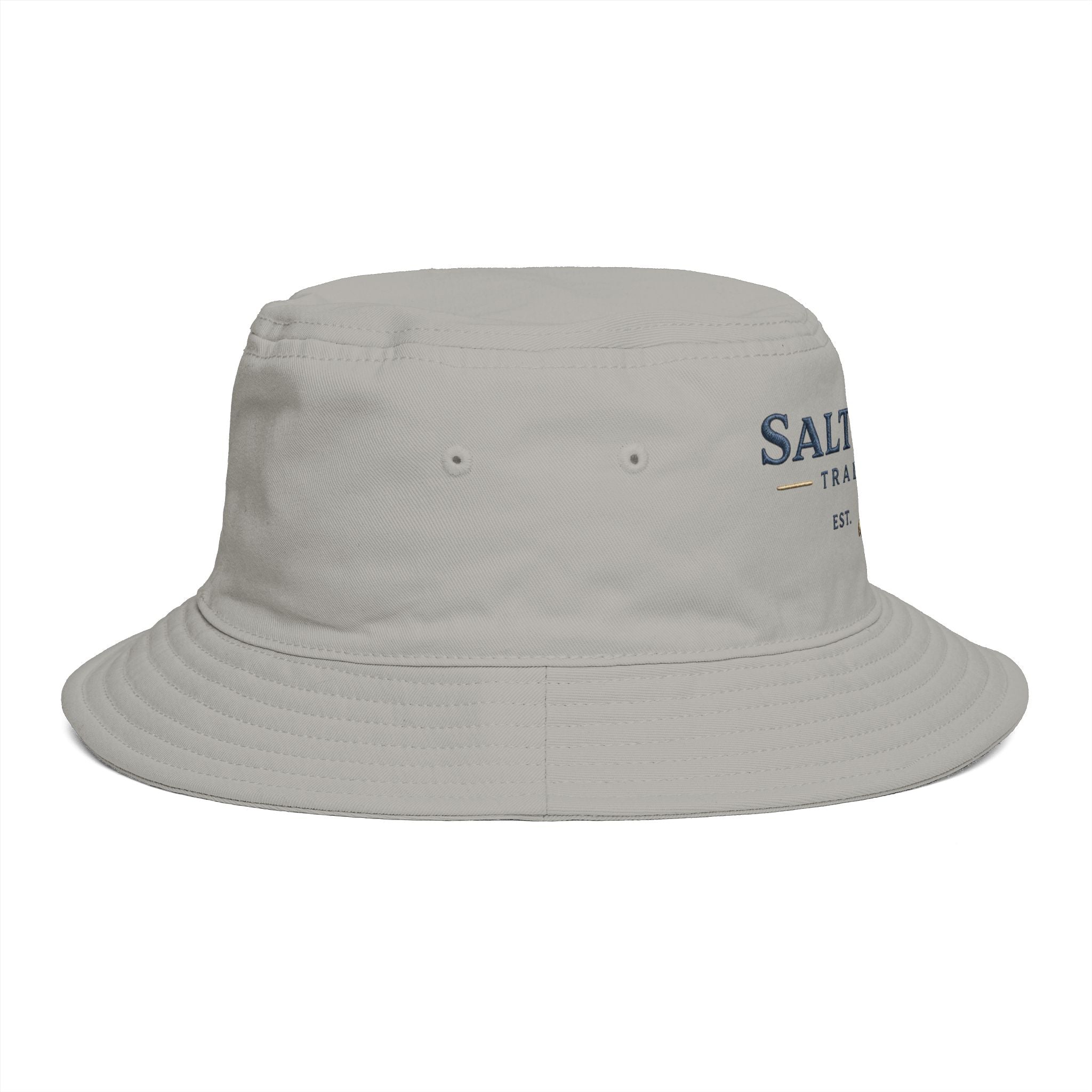 Salt & Shell Trading Co. Bucket Hat — Nautical Anchor Summer Beach Hat - Creations by Chris and Carlos