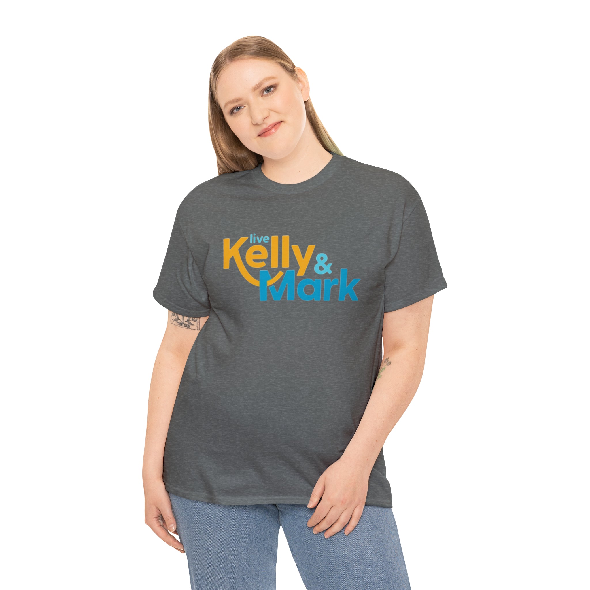 Live Kelly and Mark- Unisex Heavy Cotton T-Shirt - Creations by Chris and Carlos
