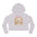 Cropped Hoodie — "Love Shack" Vintage Garden Party Floral Design