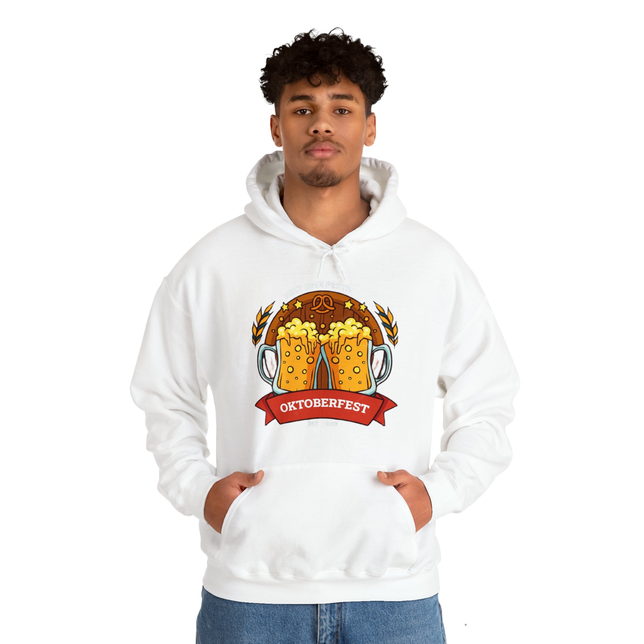 Oktoberfest- Unisex Heavy Blend™ Hooded Sweatshirt - Creations by Chris and Carlos