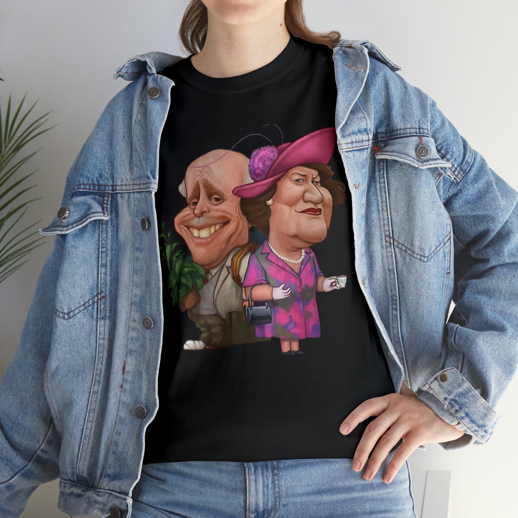 Keeping Up Appearances 90's TV Show-Unisex Heavy Cotton T-Shirt - Creations by Chris and Carlos
