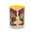 Hillman College Vintage Crest Accent Coffee Mug – 'A Higher State of Mind'
