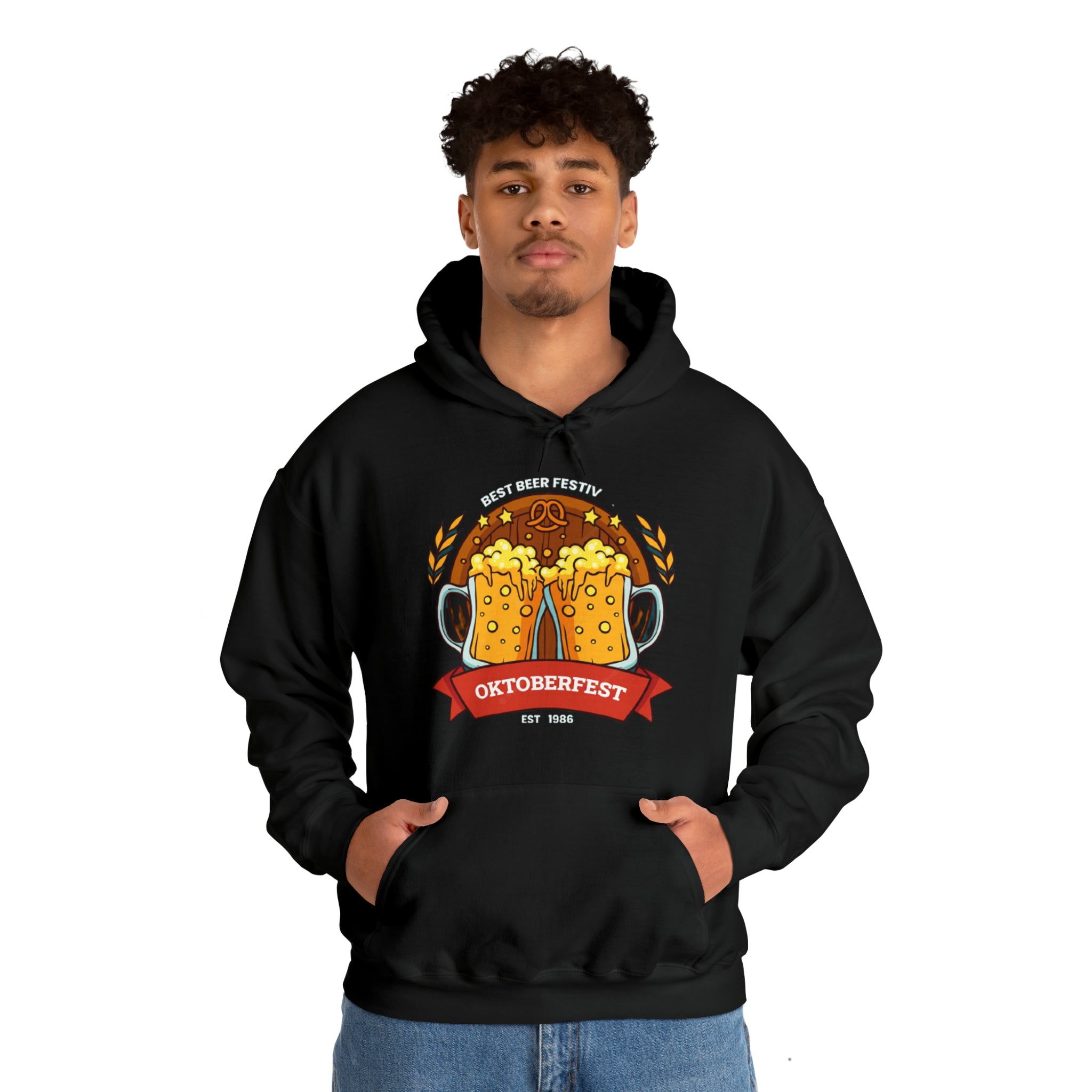 Oktoberfest- Unisex Heavy Blend™ Hooded Sweatshirt - Creations by Chris and Carlos