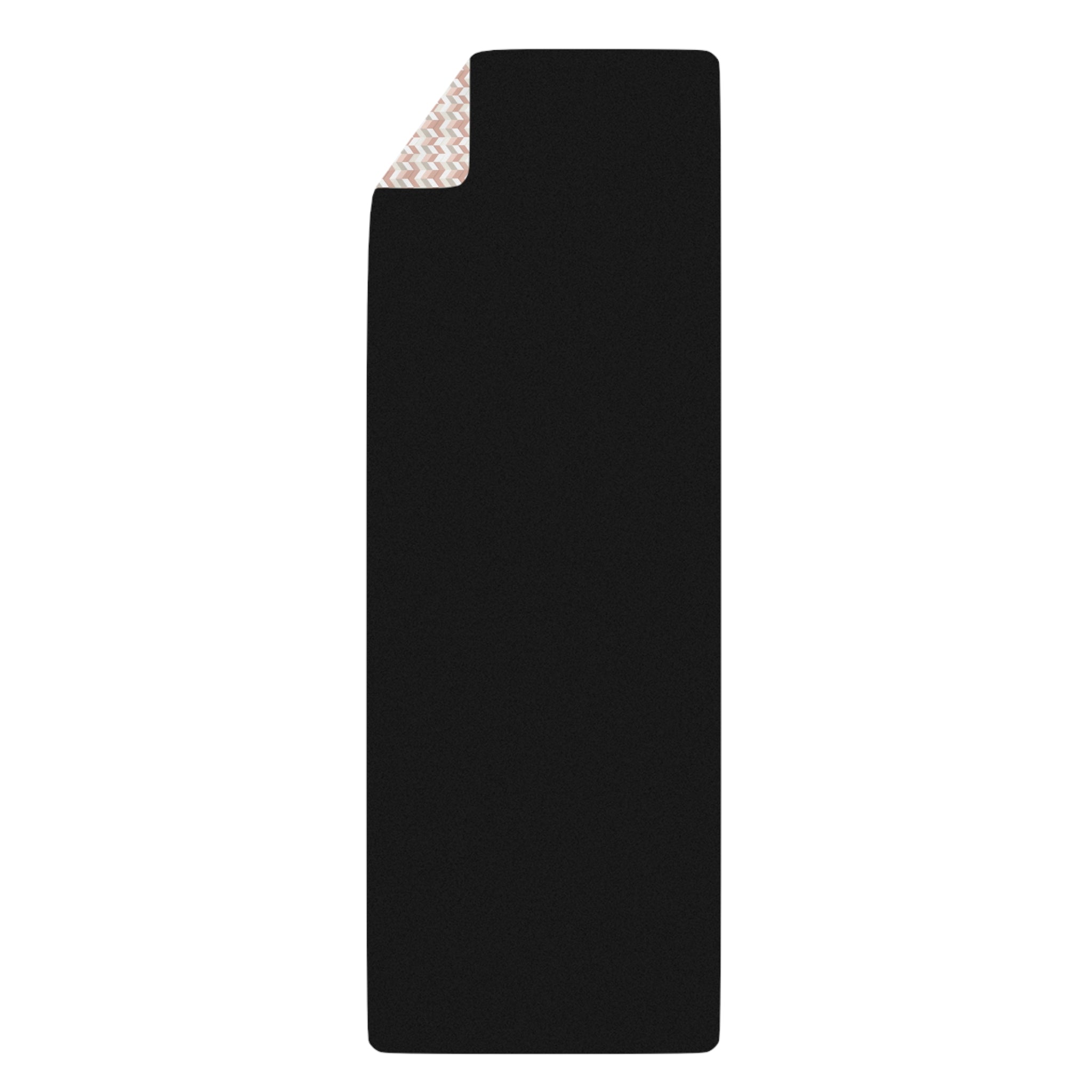 Prism Point Athletic Collection- Yoga Mat Rose Gold Geometric Grip Mat - Creations by Chris and Carlos