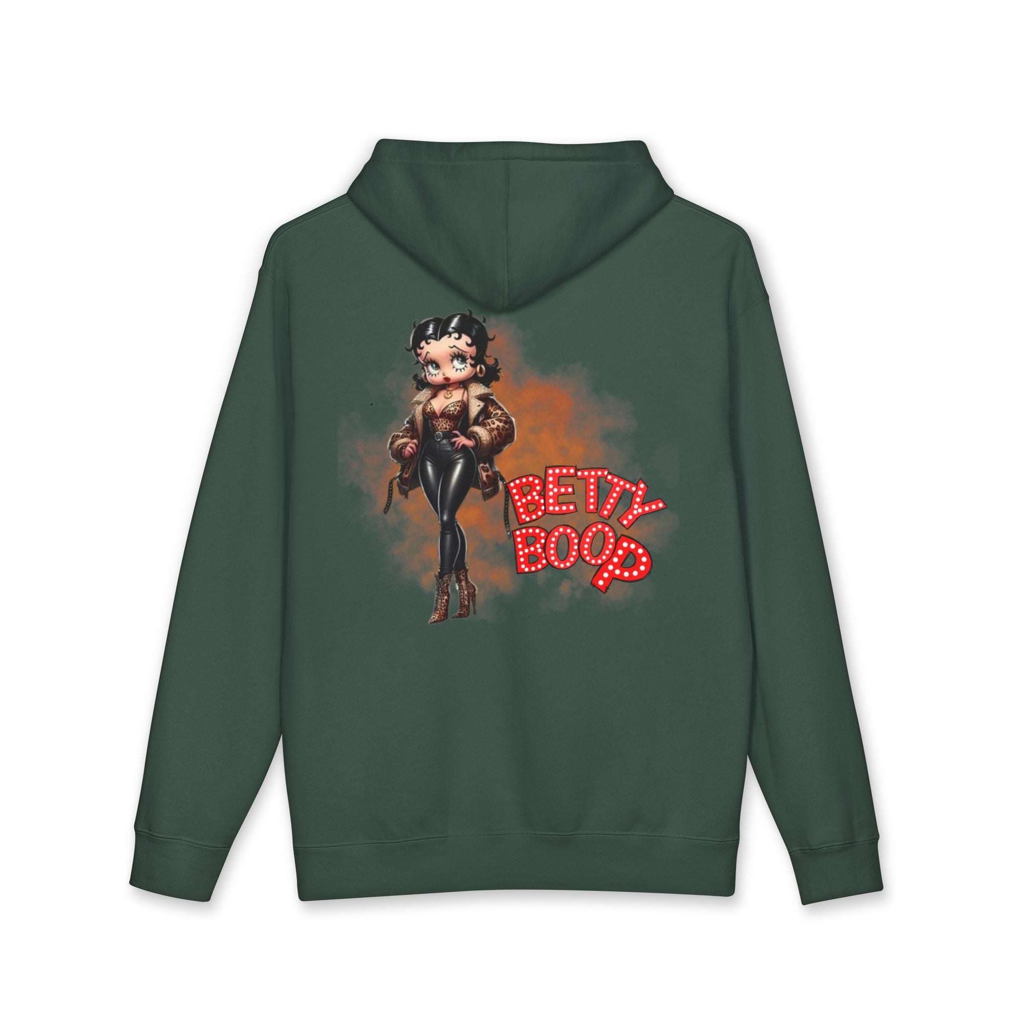 Betty Boop Retro Pinup Hoodie — Vintage Cartoon Graphic Sweatshirt - Creations by Chris and Carlos