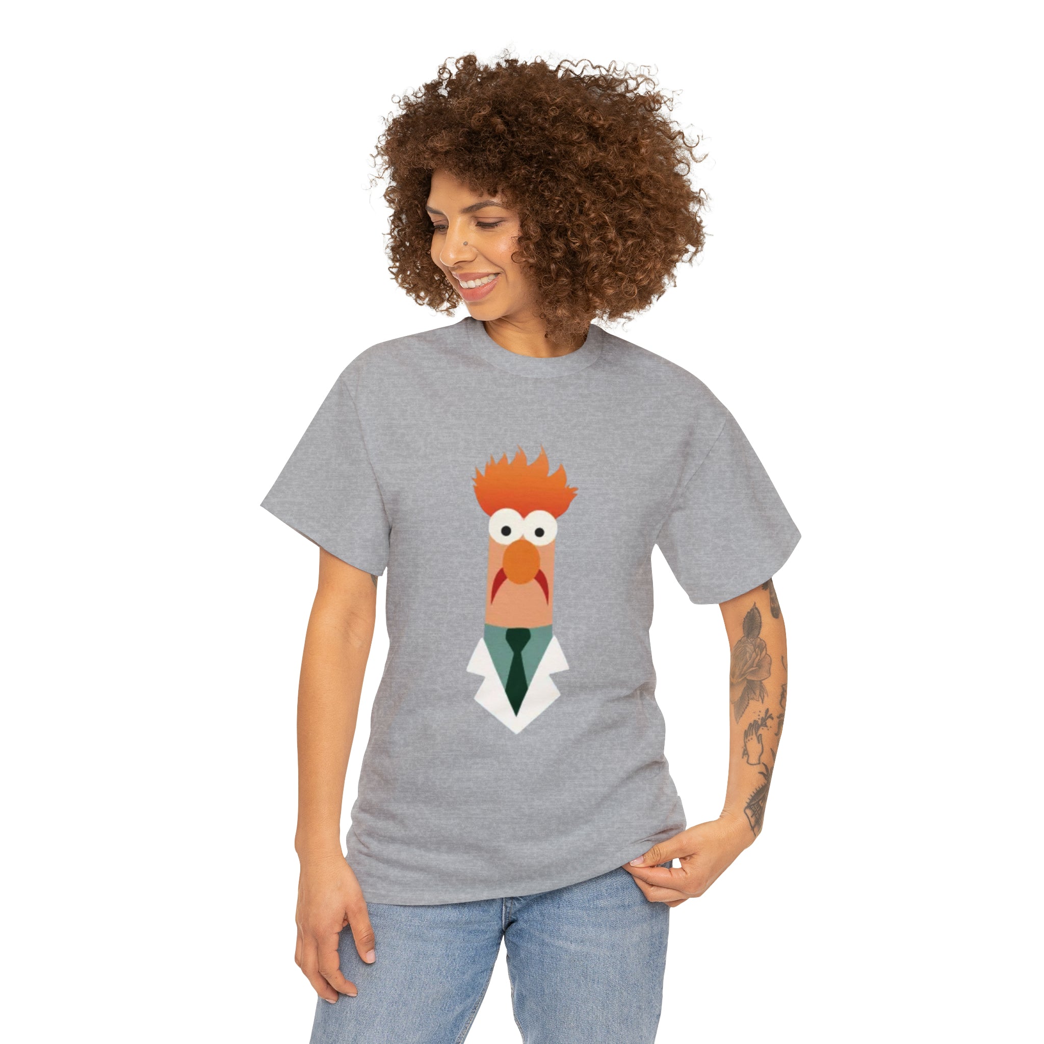 Beeker- Unisex Heavy Cotton T-Shirt - Creations by Chris and Carlos