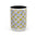 Lemon Blossom Ceramic Mug — Blue Floral Citrus Pattern (11oz & 15oz)
