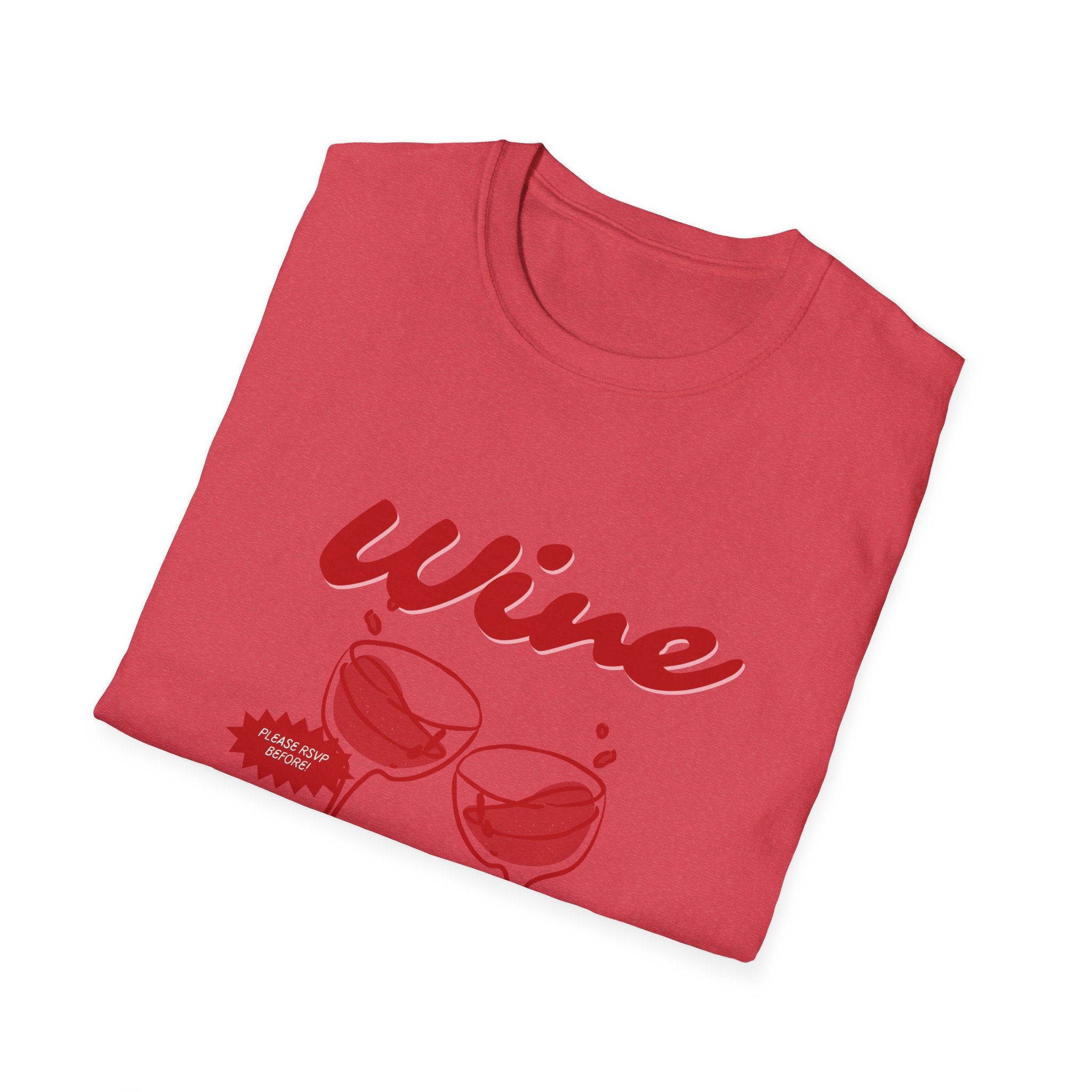 Wine Tasting T-Shirt — Clinking Glasses Wine Lover Shirt - Creations by Chris and Carlos