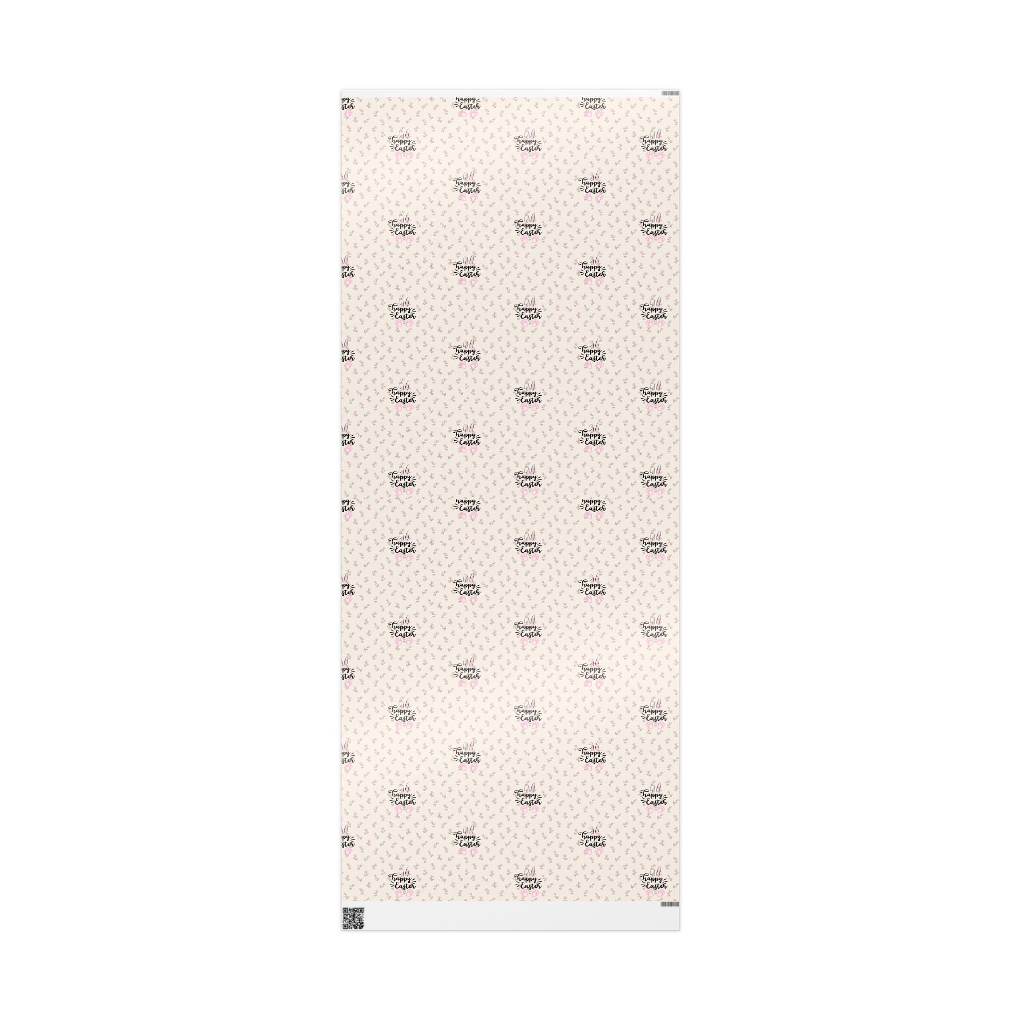Easter Floral Mini Rose Wrapping Paper Roll — Pink Rosebud Gift Wrap - Creations by Chris and Carlos