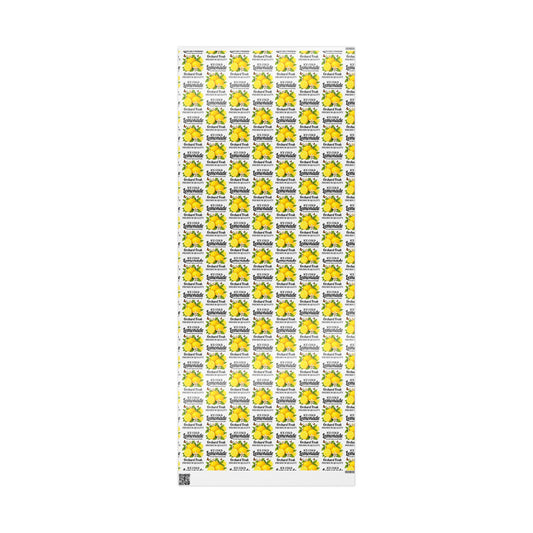 Lemonade Gift Wrap — Citrus Lemon Wrapping Paper Roll - Creations by Chris and Carlos