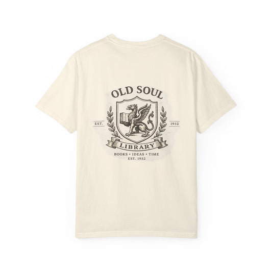 Old Soul Library T-Shirt - Creations by Chris and Carlos