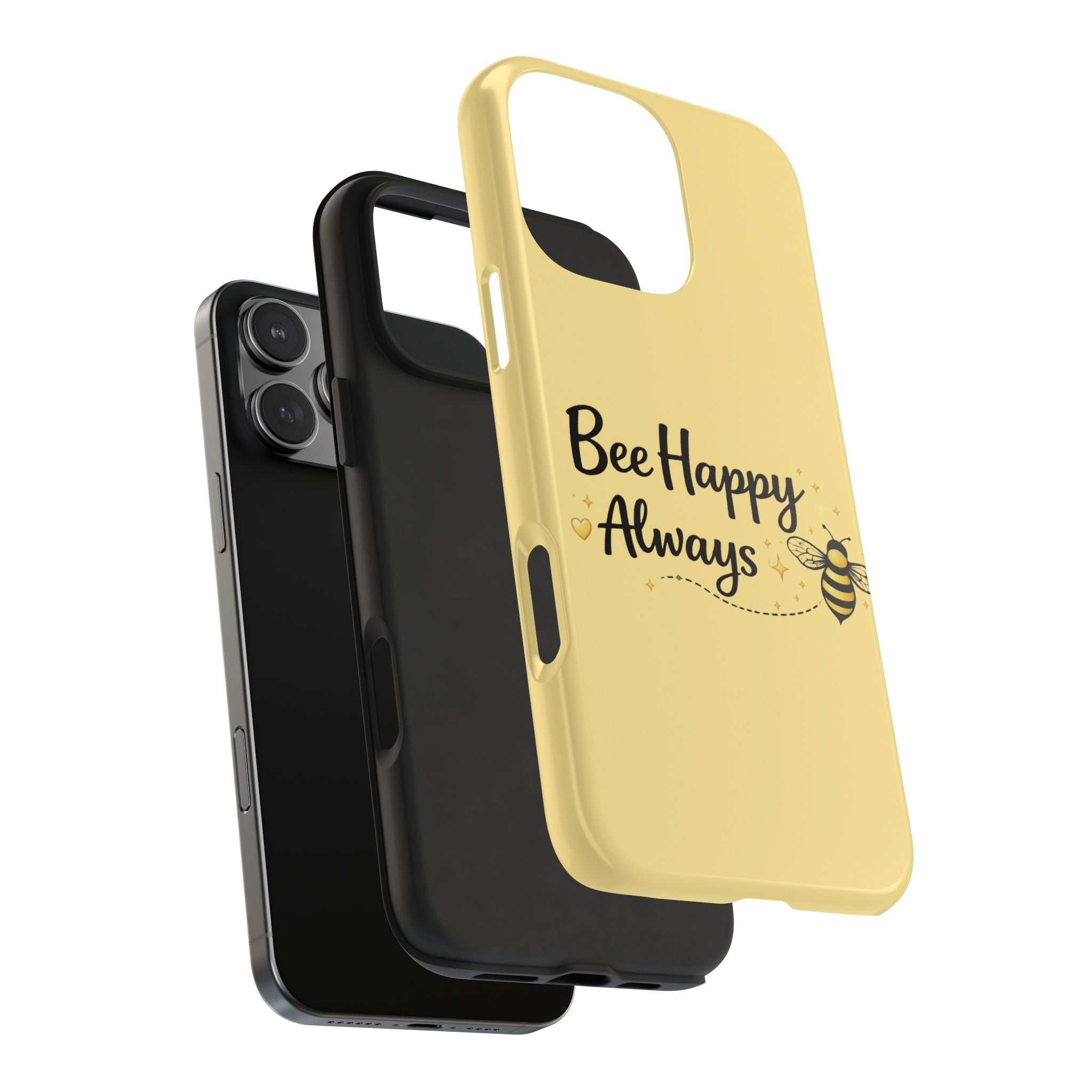 Buzz Off Bee Happy Always Phone Case - Creations by Chris and Carlos