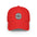 Pan Am Airlines Basketball Logo Low Profile Cap — Embroidered Sport Ball Dad Hat - Creations by Chris and Carlos