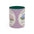 Hydrangea Farmhouse Mug — "Fresh Cut, Locally Grown" Floral Coffee Cup (11oz/15oz)