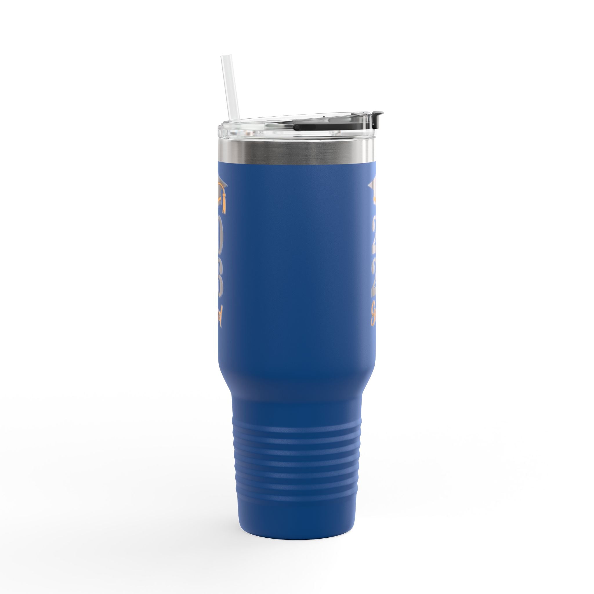 2026 Grad Insulated Travel Mug – 40oz Stainless Tumbler with Lid & Straw - Creations by Chris and Carlos