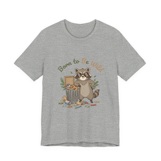 Trash Panda Raccoon Doodle Tee | goofy critter, possum art - Creations by Chris and Carlos