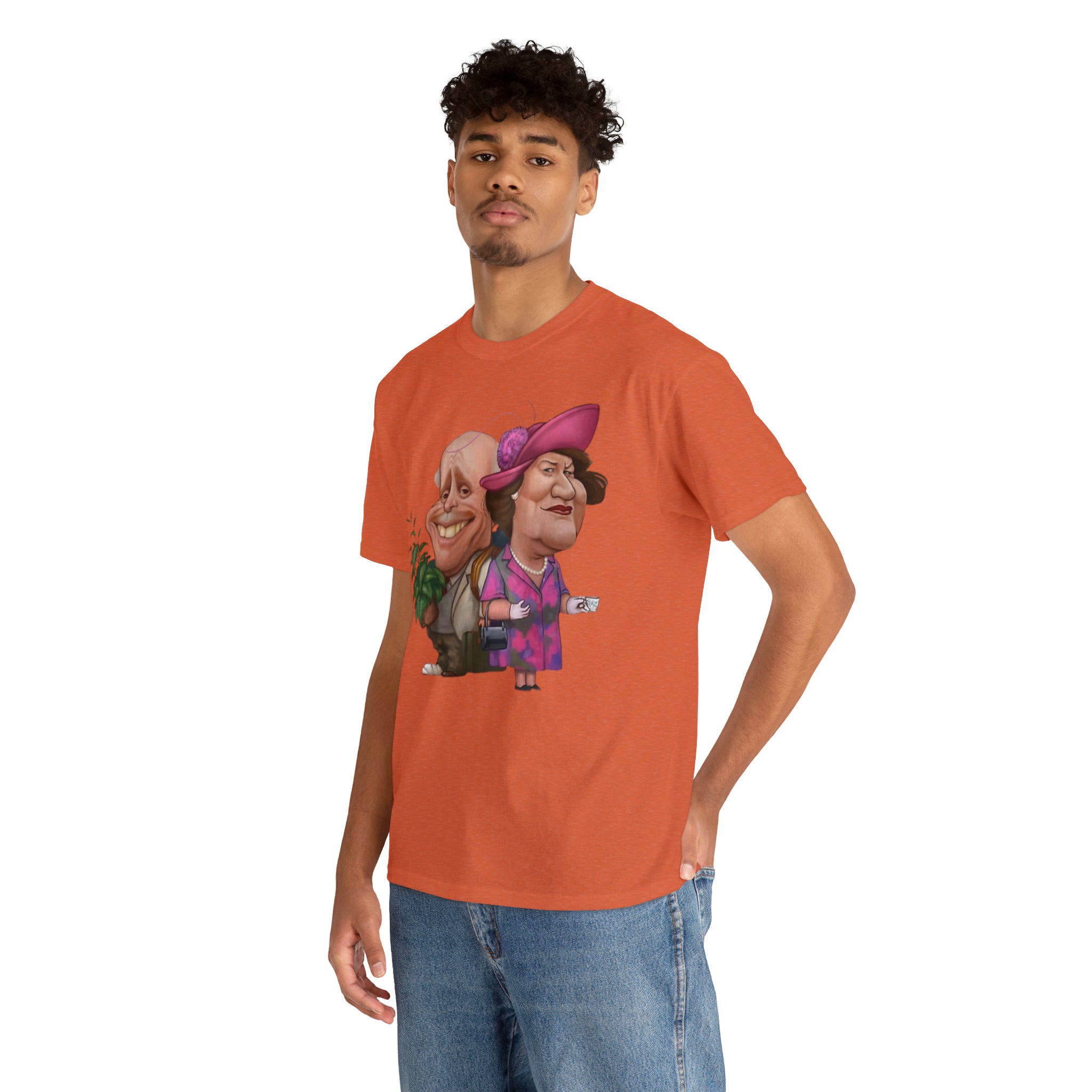 Keeping Up Appearances 90's TV Show-Unisex Heavy Cotton T-Shirt - Creations by Chris and Carlos