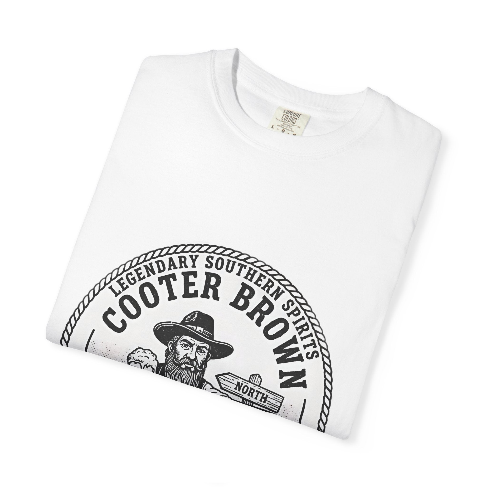 Cooter Brown Vintage Southern Graphic T-Shirt - Creations by Chris and Carlos