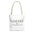 Tote — "Coffee & Cardigans" Printed Canvas Tote Bag