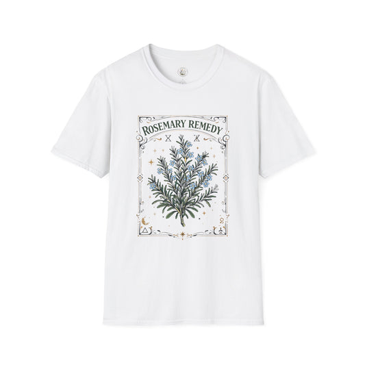 Old Soul Apothecary Rosemary Remedy T-Shirt – Botanical Herbal Remedy Tee - Creations by Chris and Carlos