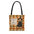 Candy Counter | Old Soul Halloween Plaid Tote Bag — 'Trick or Treat' Vintage Witch Girl Cotton Tote