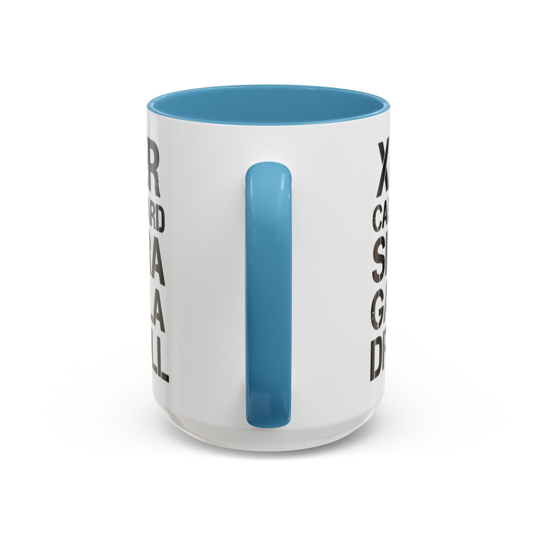Paradise TV Show Typography Names Accent Coffee Mug — Bold Black Name List Design (11/15oz) - Creations by Chris and Carlos