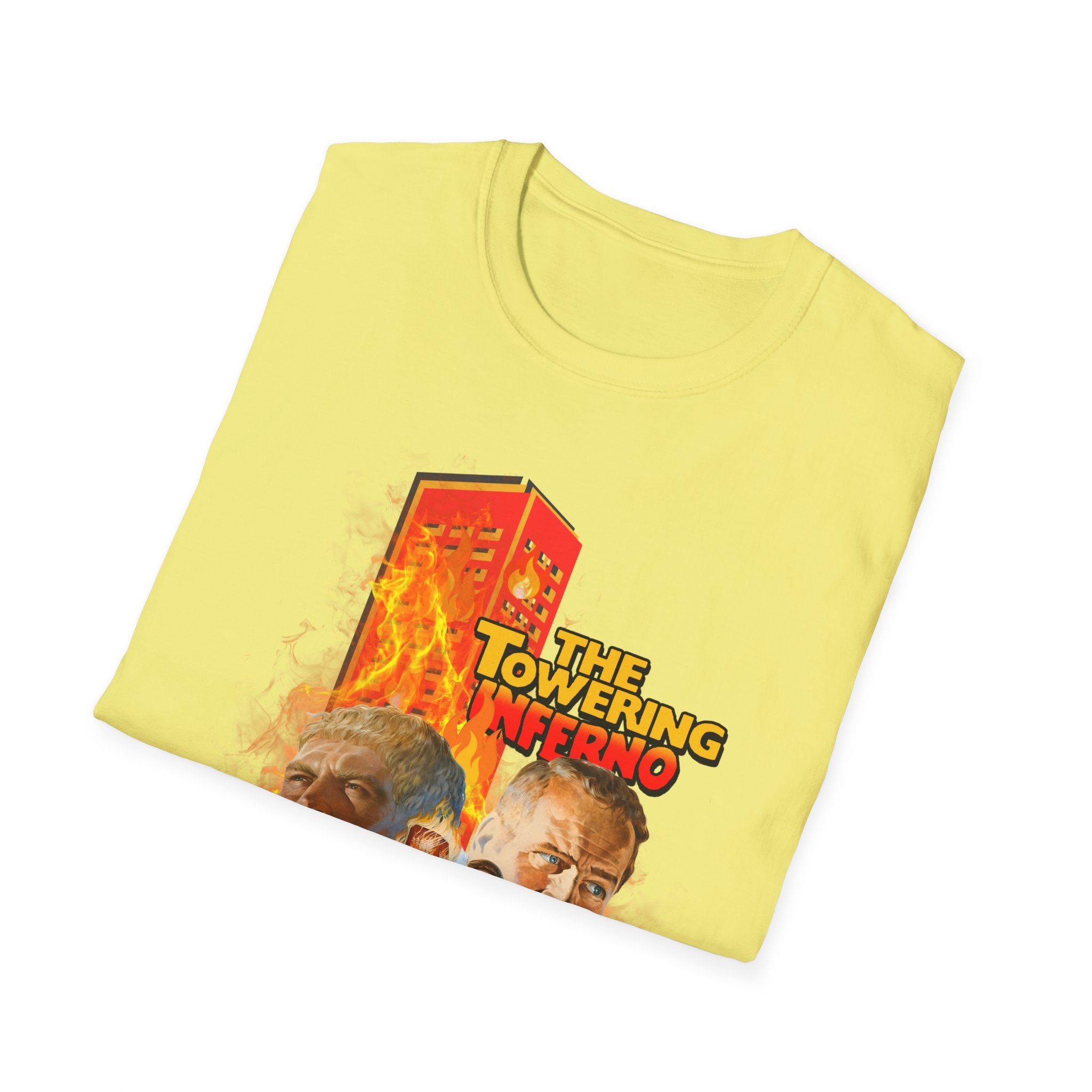 T-Shirt - The Towering Inferno Vintage Movie Poster Tee - Creations by Chris and Carlos