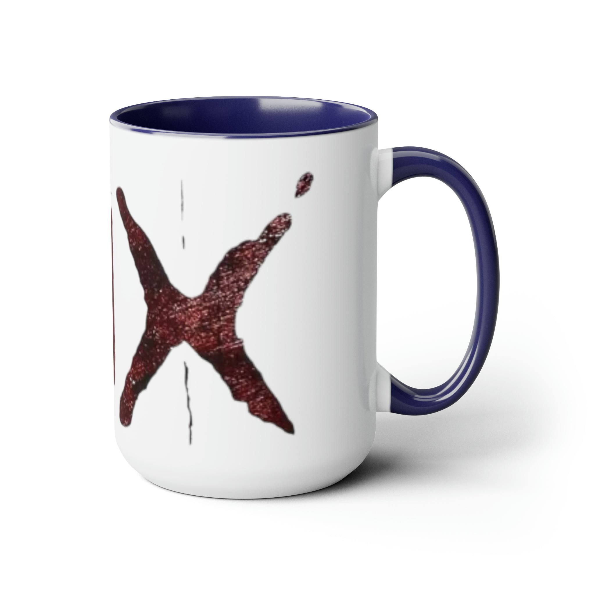 Saw X Movie-  Two-Tone Coffee Mugs, 15oz - Creations by Chris and Carlos