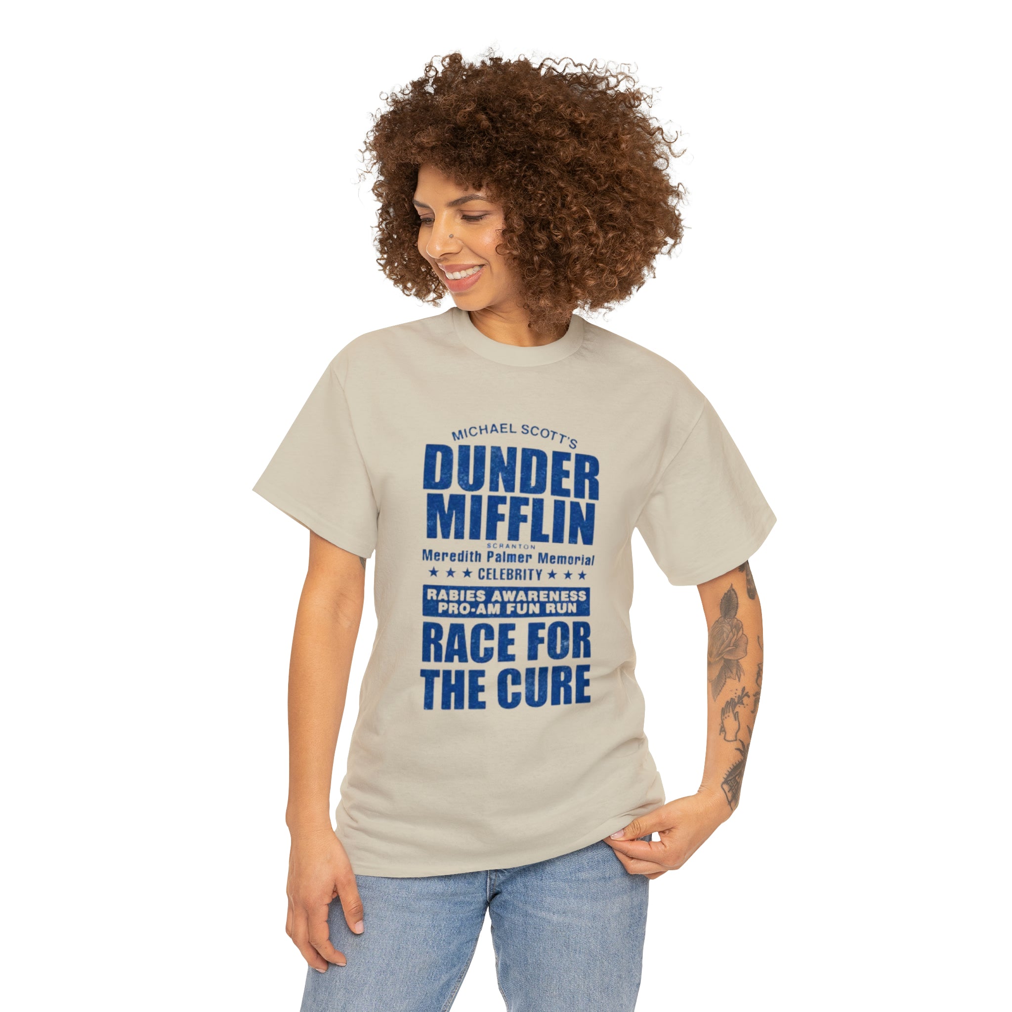 Race for the Cure- Unisex Heavy Cotton T-Shirt - Creations by Chris and Carlos