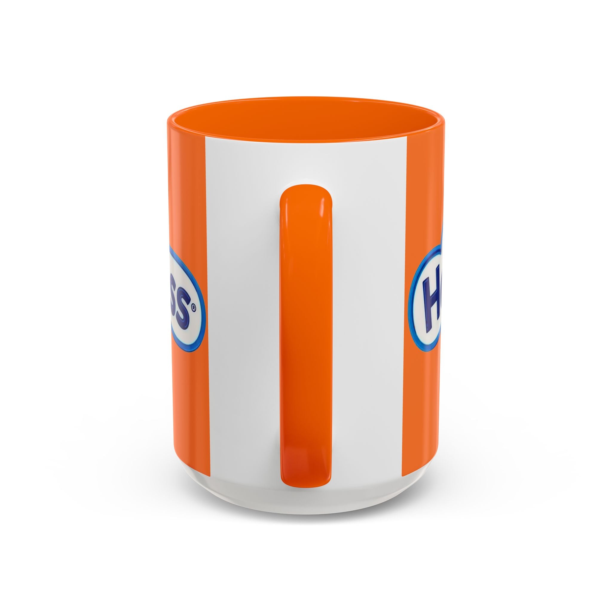 Hostess Logo Accent Coffee Mug — Retro Orange 11/15oz - Creations by Chris and Carlos