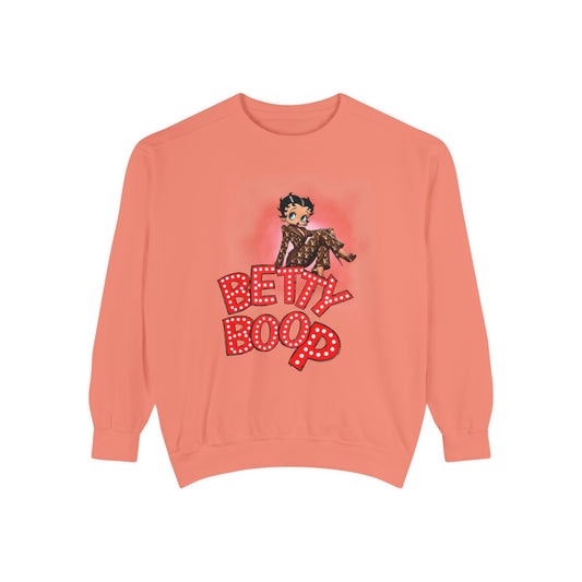 Betty Boop Retro Logo Sweatshirt - Creations by Chris and Carlos