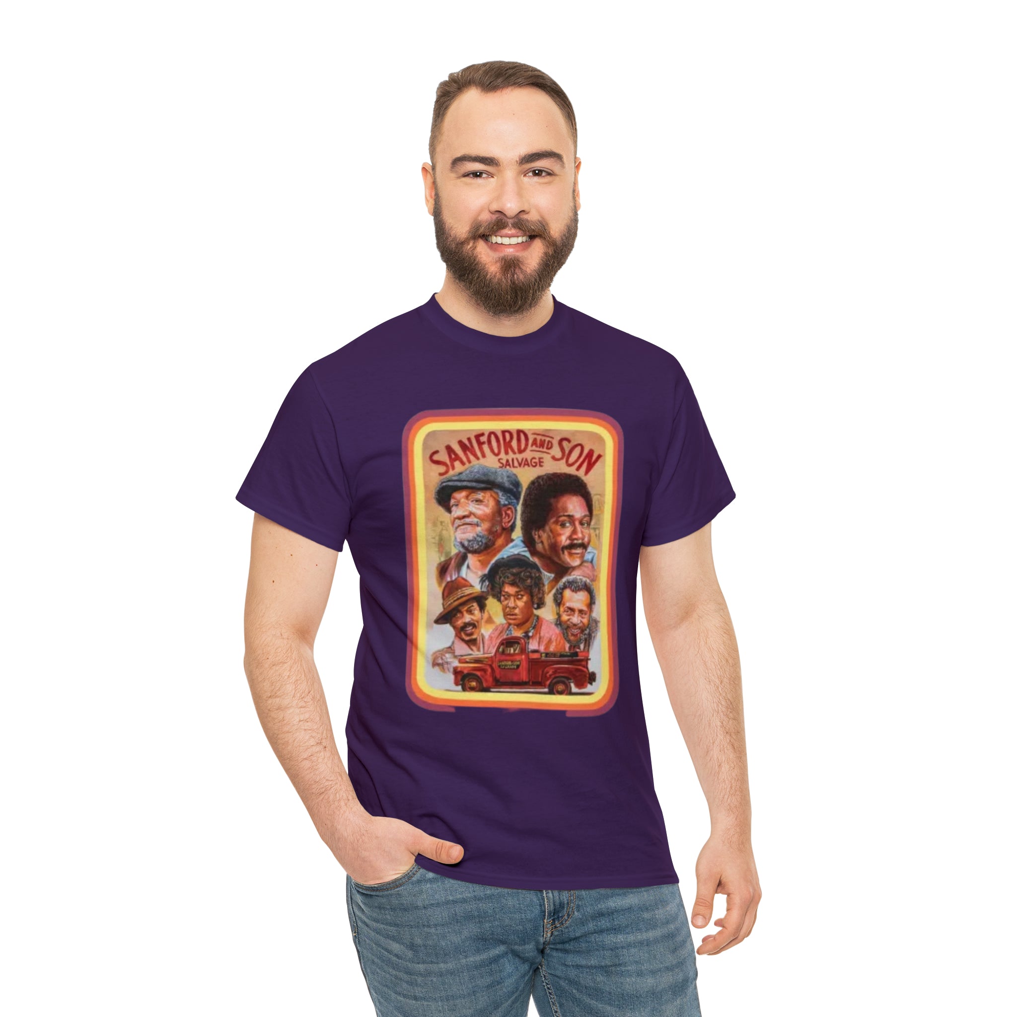 Sandford and Son 70's TV Show- Unisex Heavy Cotton T-Shirt - Creations by Chris and Carlos