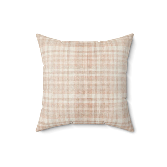 Old Soul Harvest™ Heirloom Plaid Throw Pillow - Throw Pillow from Old Soul Harvest Campfire Circle