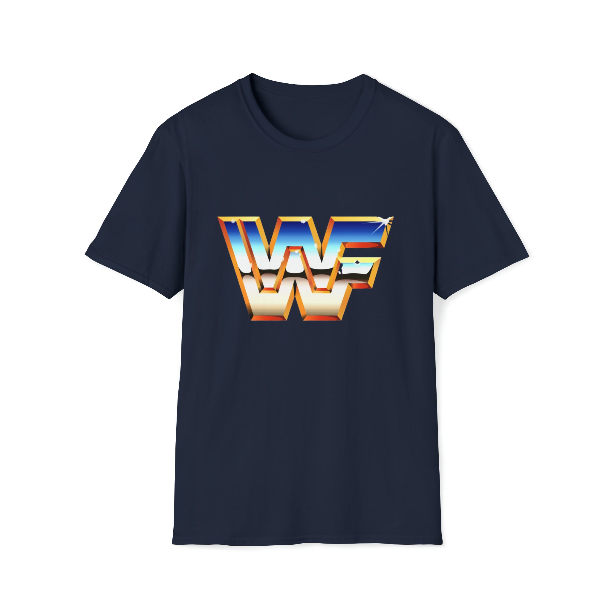 WWF- unisex Softstyle T-Shirt - Creations by Chris and Carlos