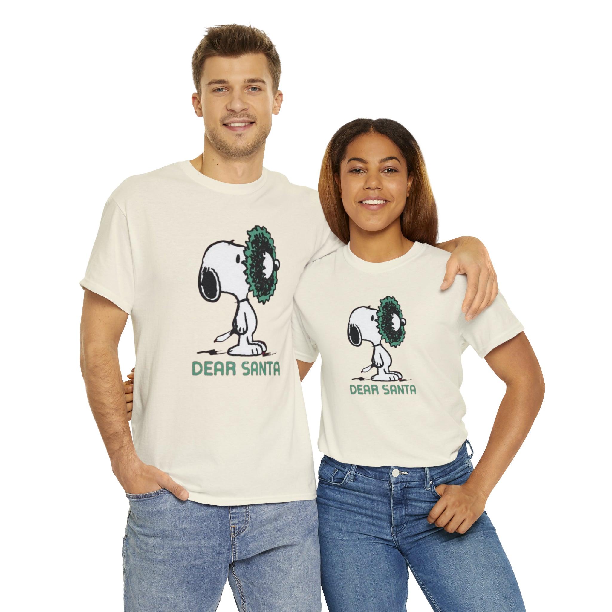 Snoopy- Unisex Heavy Cotton T-Shirt - Creations by Chris and Carlos