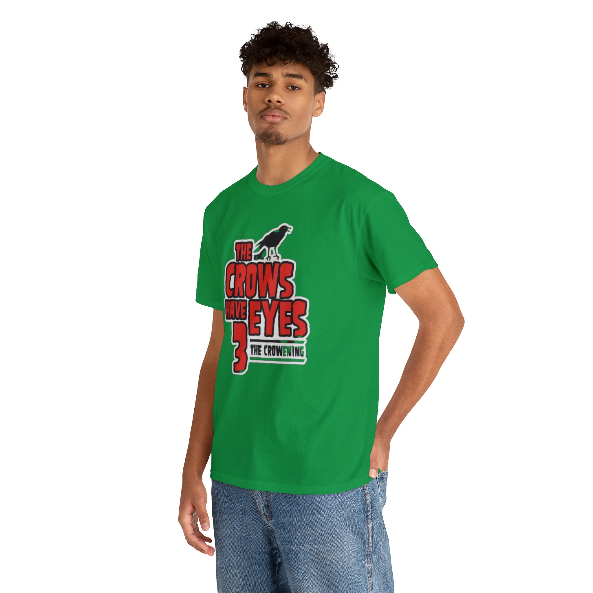 The Crows have eyes 3- Unisex Heavy Cotton T-Shirt - Creations by Chris and Carlos