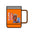 Dunkin Iced Coffee Iced Boys- Coffee Mug Tumbler, 15oz