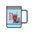 Dunkin Iced Coffee Iced Boys- Coffee Mug Tumbler, 15oz