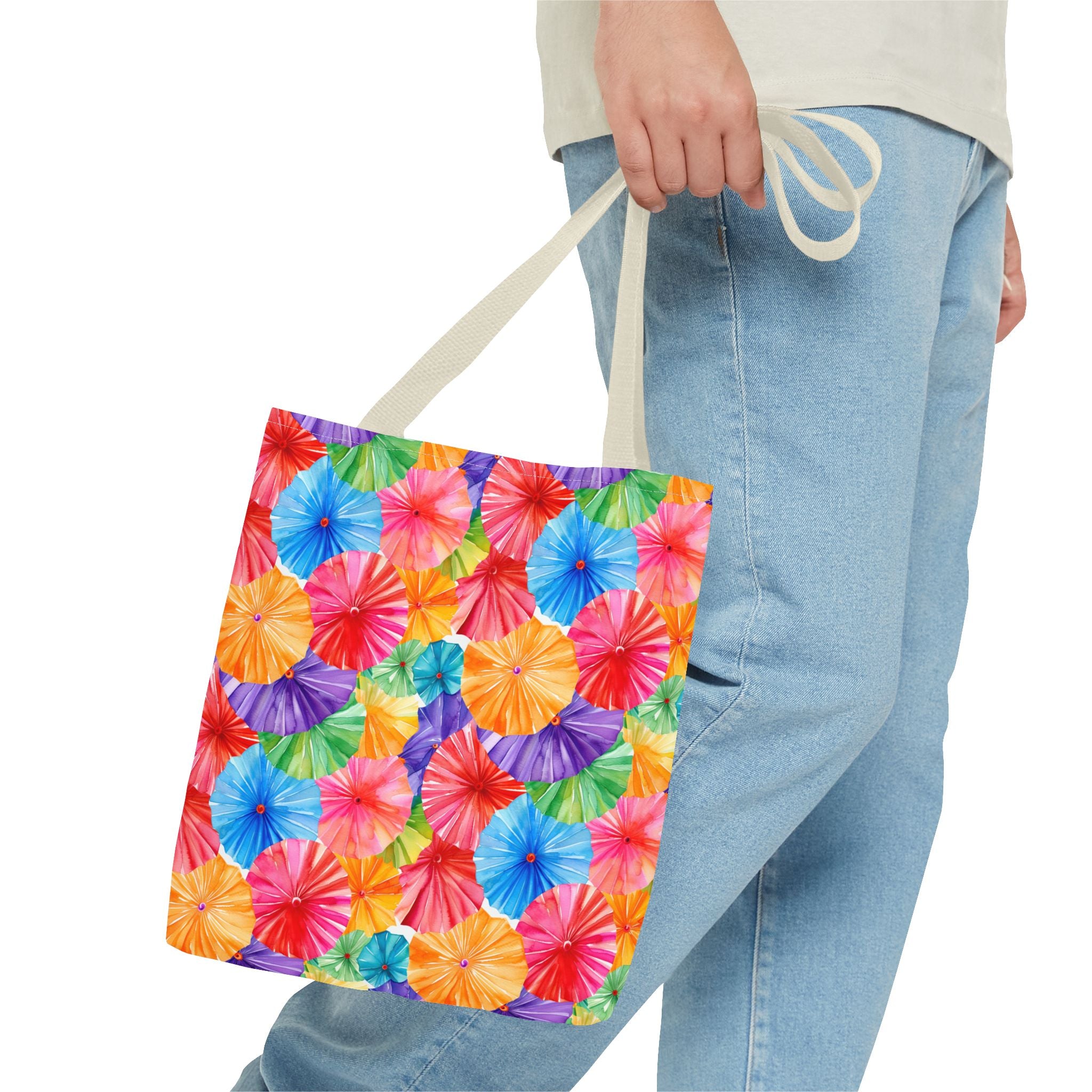 Sol y Alegría (Sun and Joy) Collection- Cactus Succulent Pattern Microfiber Blanket Soft Velveteen Throw for Home & Garden Lovers Colorful Paper Parasol Pattern Tote Bag — Vibrant Summer Beach Market Bag - Creations by Chris and Carlos