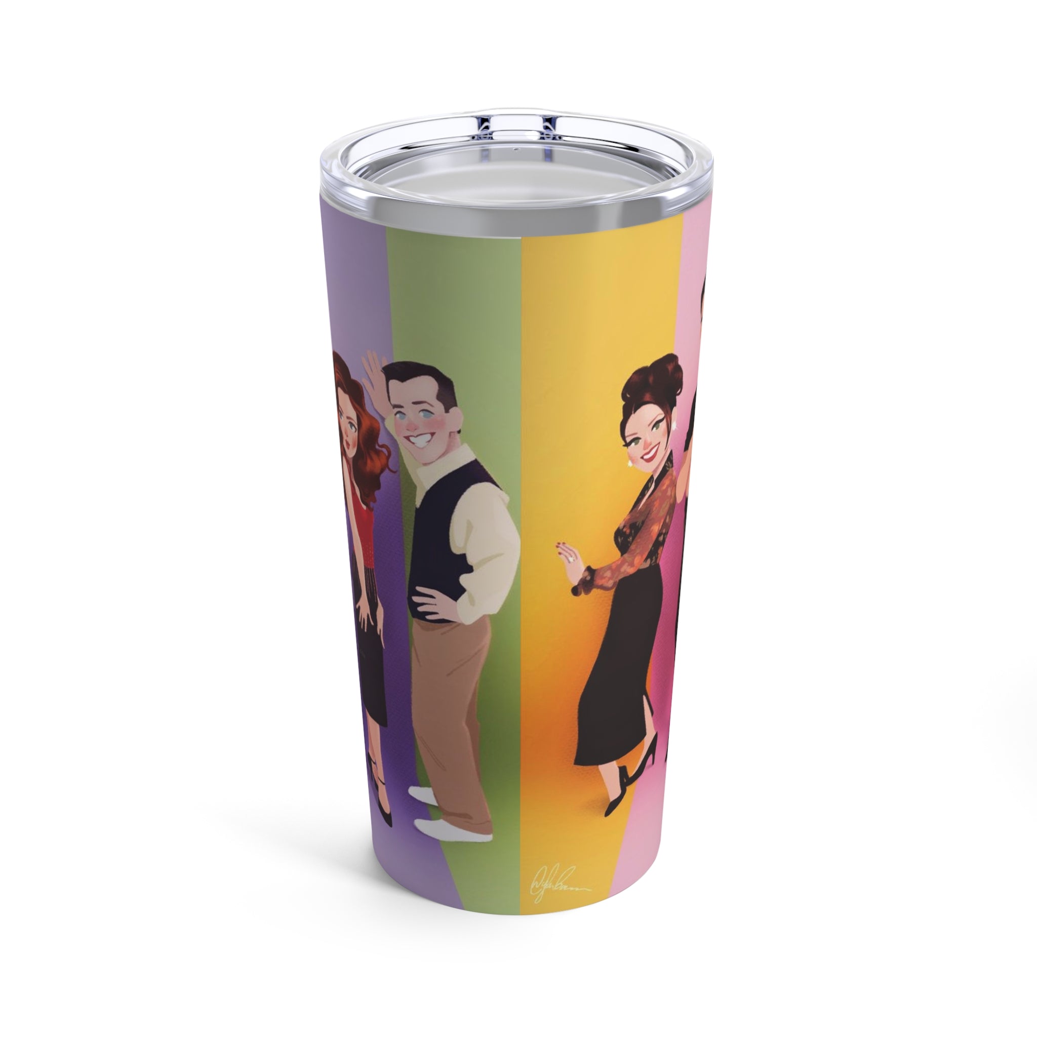 Will and Grace- tumbler 20oz - Creations by Chris and Carlos