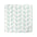 The Artisanal Flora Gallery Microfiber Duvet Cover - Soft Teal Botanical Floral Pattern