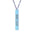 Engraved Vertical Bar Necklace – 'GRAD 2026' Personalized Graduation Pendant
