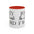 Forty The Ultimate F Word - 40th Birthday Gifts for Women and Men Mug