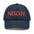 Nescafe Dad Hat — Distressed Embroidered Nescafé Logo - Creations by Chris and Carlos