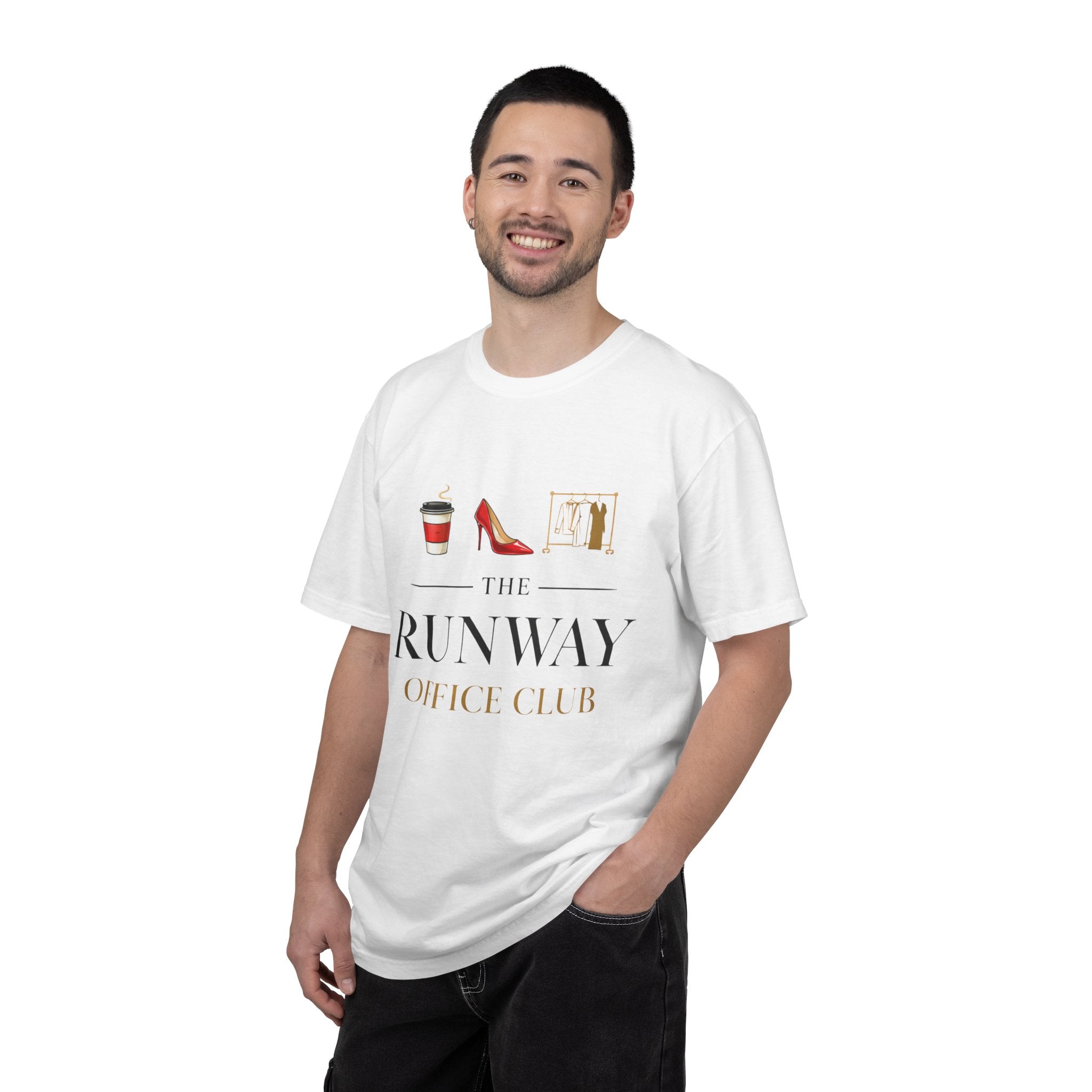 Runway Office Club T-Shirt — The Runway Graphic Tee for Fashion Professionals - Creations by Chris and Carlos
