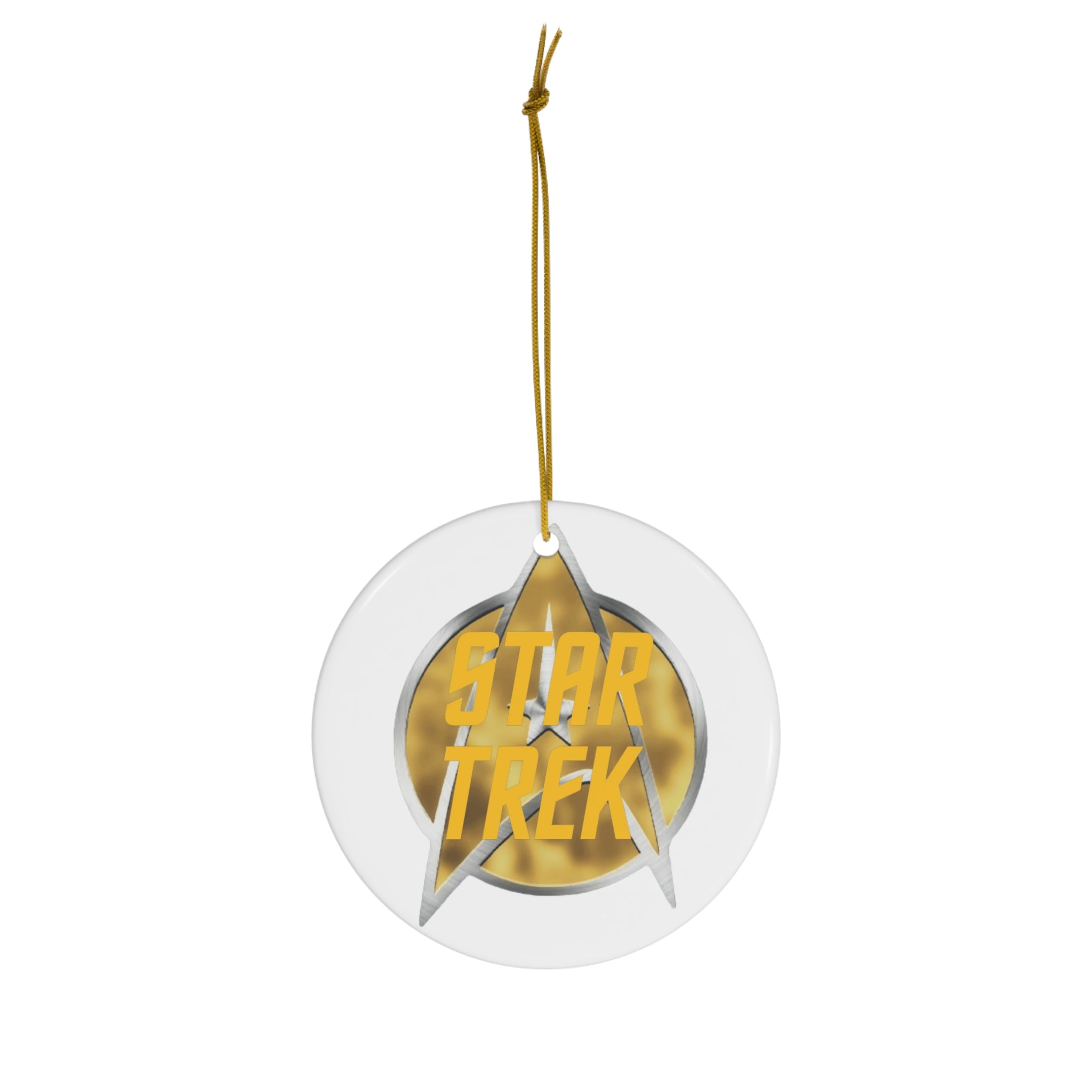 Star Trek- Ceramic Ornament, 4 Shapes - Creations by Chris and Carlos