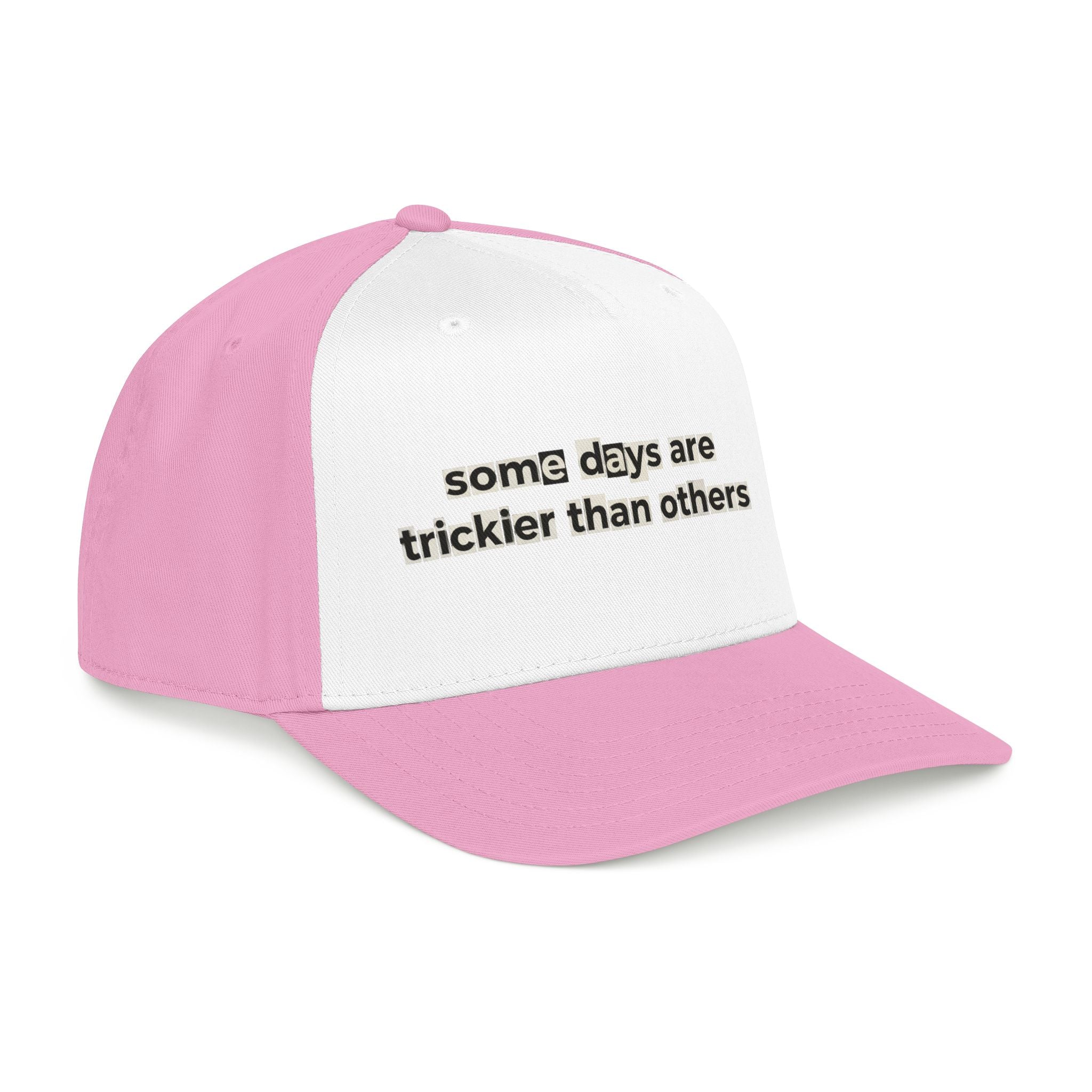 Baseball Cap — "Some Days Are Trickier Than Others" Patch - Creations by Chris and Carlos