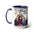Mary Tyler Moore 70's TV Show- Tazas de café de dos tonos, 15 oz