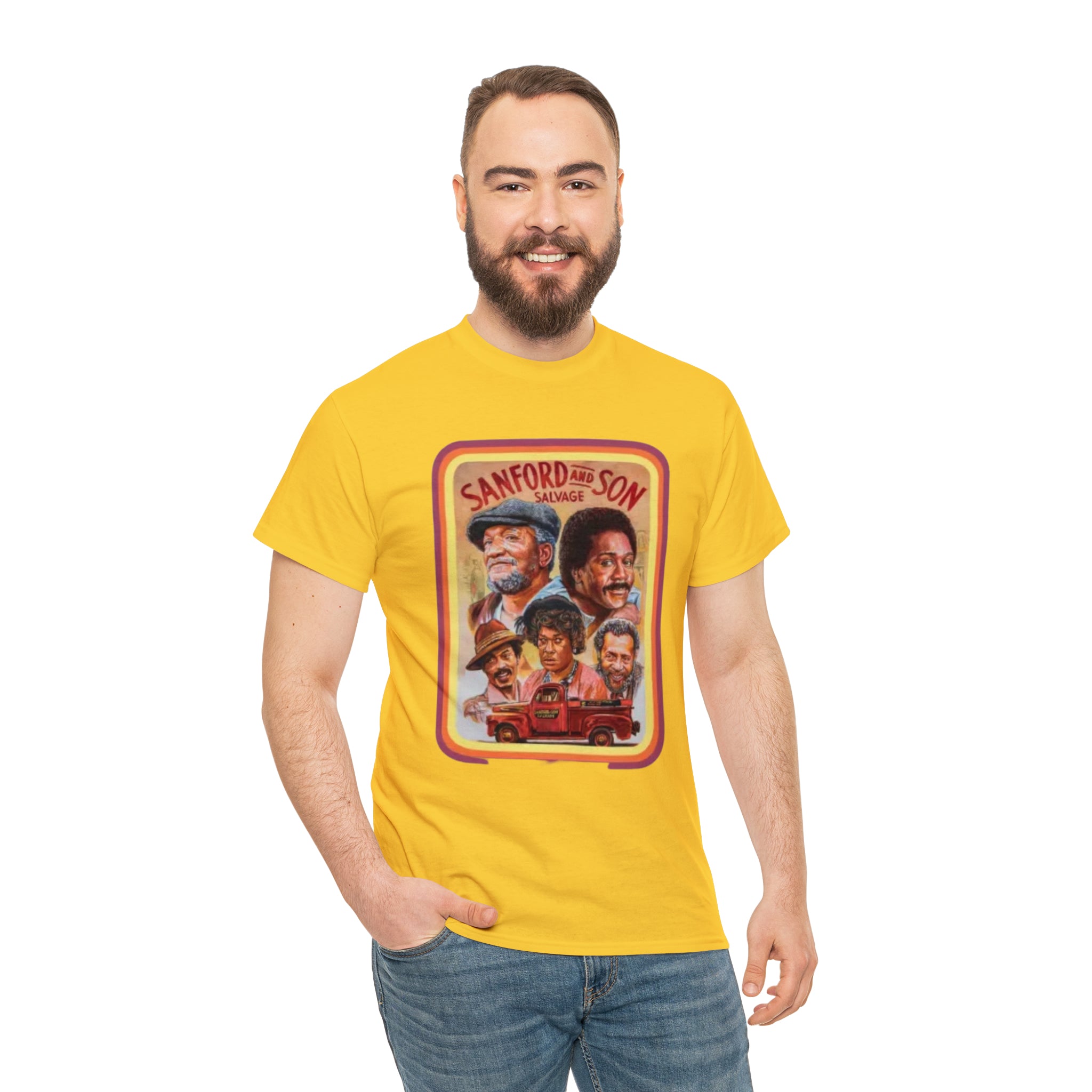 Sandford and Son 70's TV Show- Unisex Heavy Cotton T-Shirt - Creations by Chris and Carlos